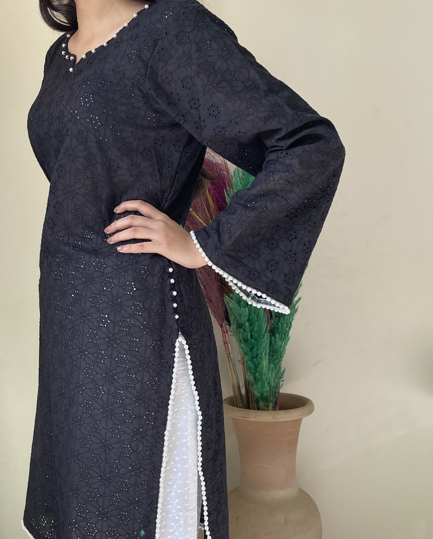 Obsidian Black (Stitched) - Shirt only