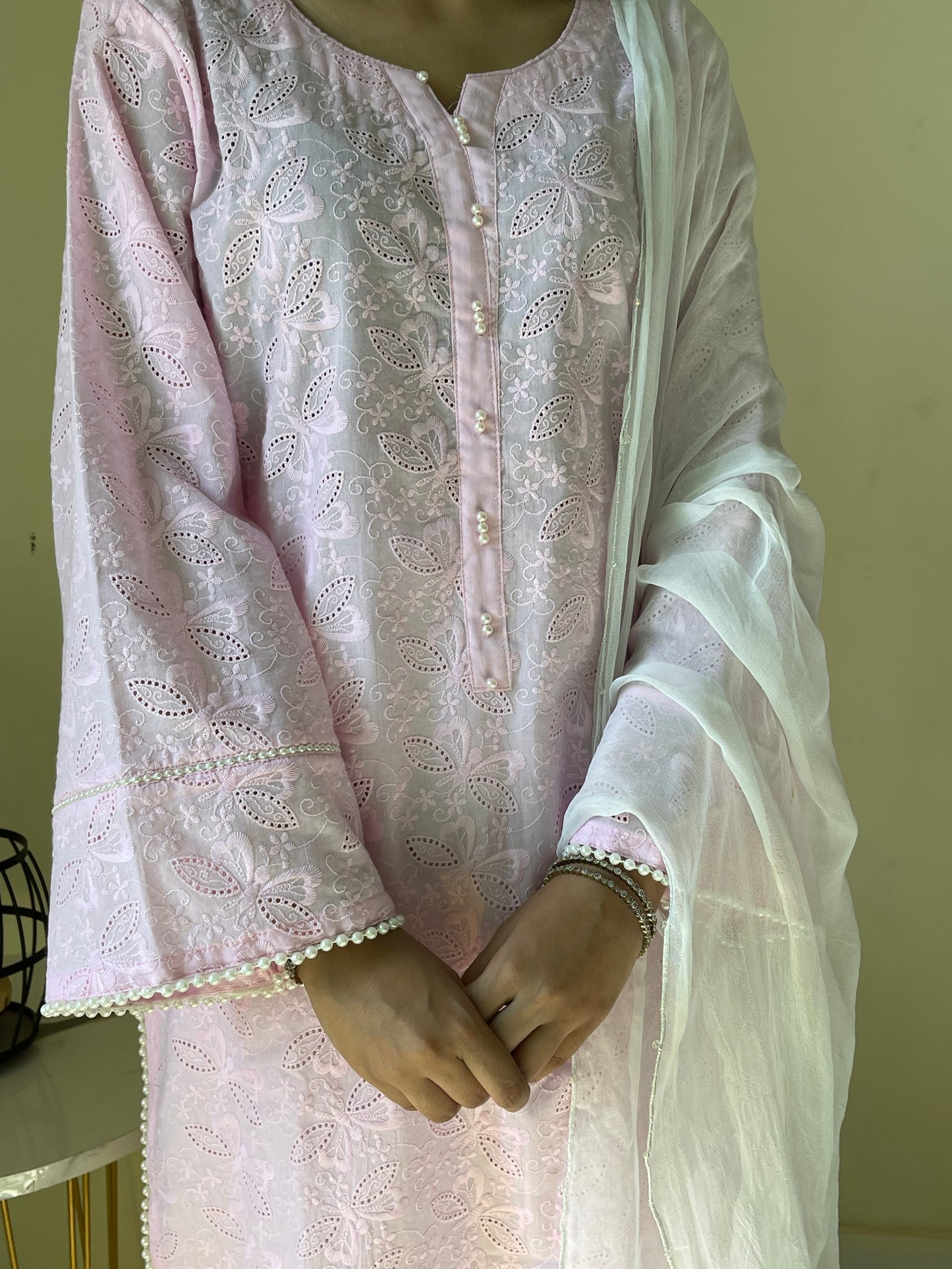 Blushy Pink (Stitched) -Only Shirt Piece