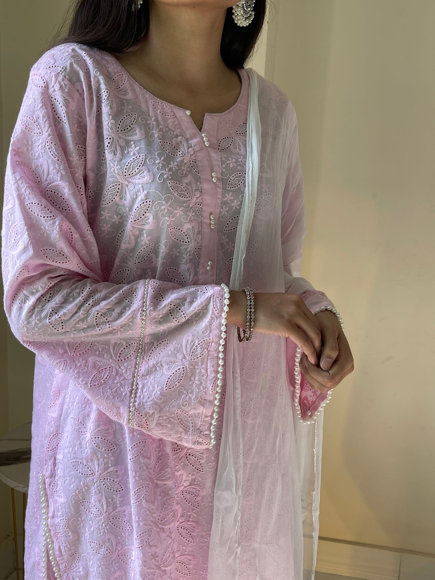 Blushy Pink (Stitched) -Only Shirt Piece