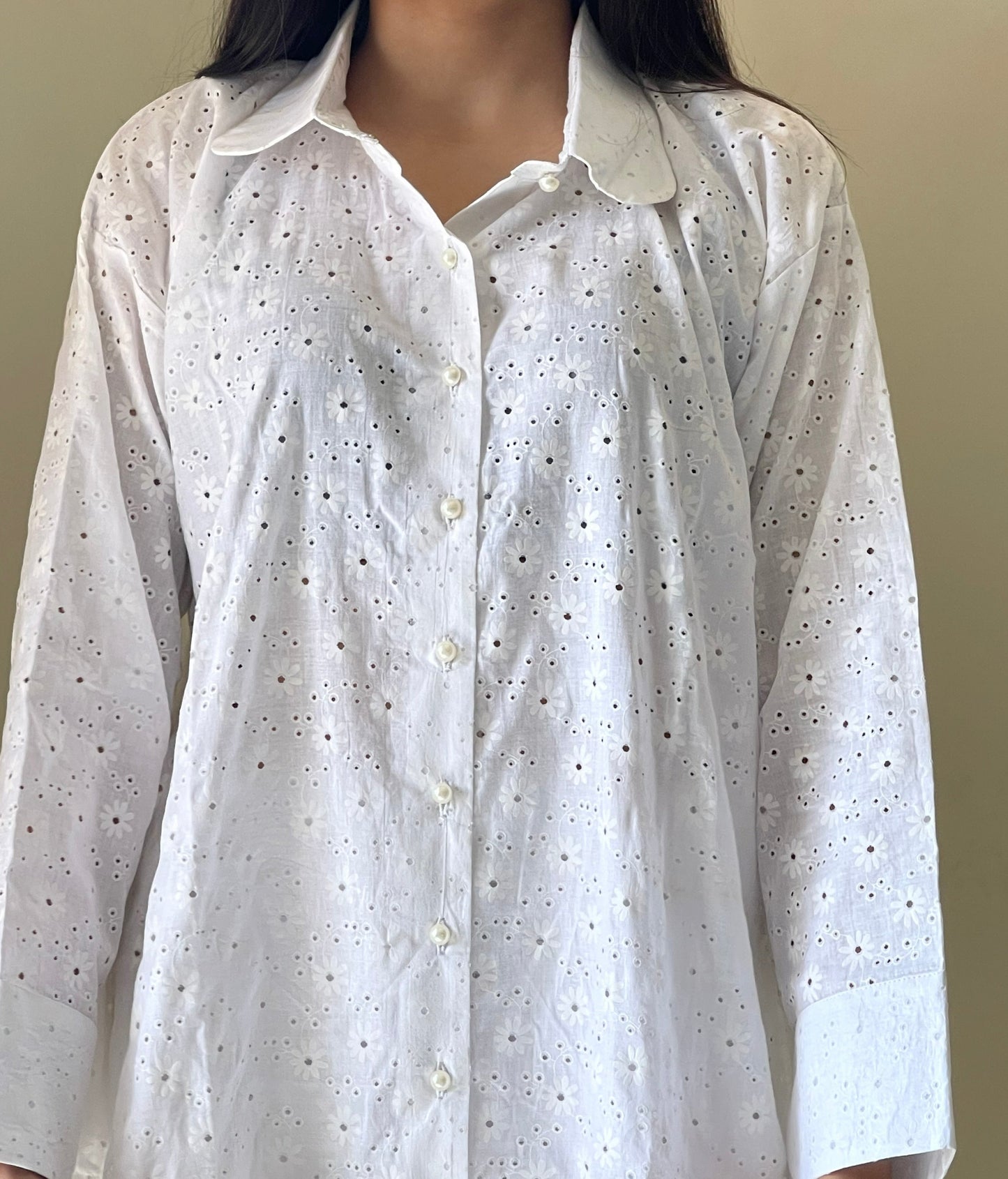 Ultra White Botton down -shirt pc