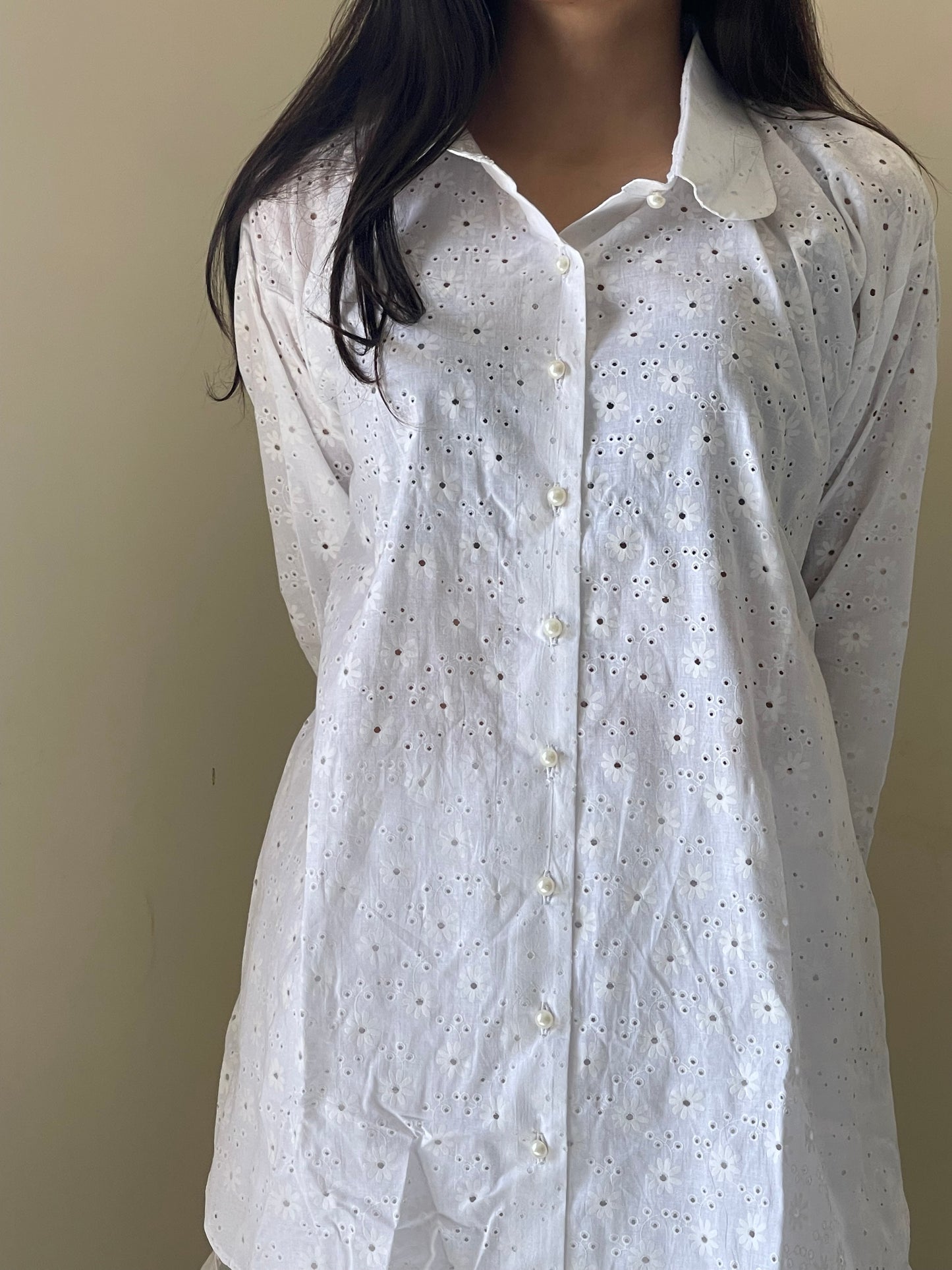 Ultra White Botton down -shirt pc