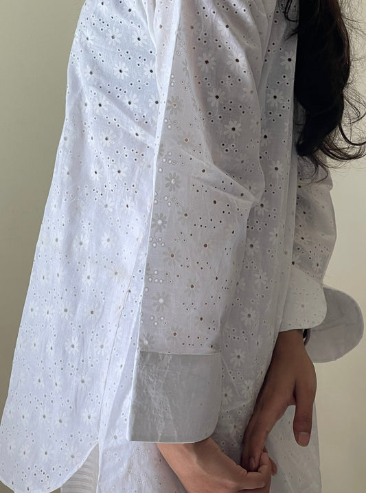 Ultra White Botton down -shirt pc