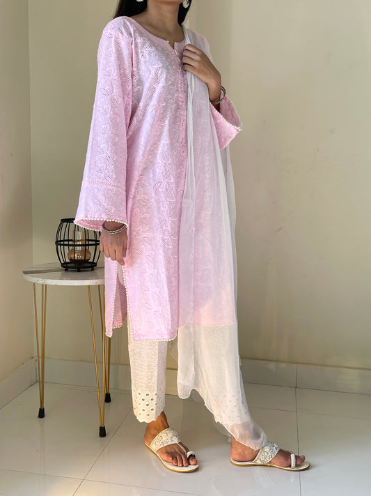 Blushy Pink (Stitched) -Only Shirt Piece