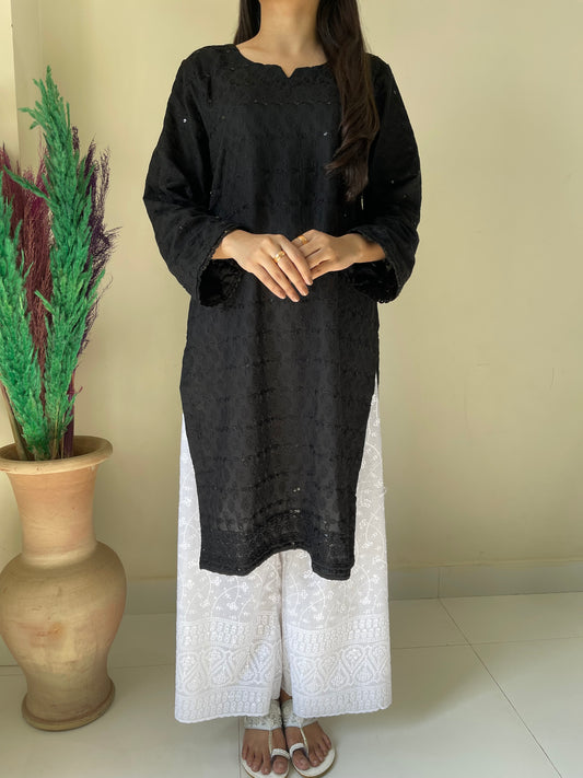 Midnight Black (Stitched) - only shirt piece